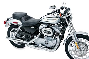 Mustang Motorcycle Mustang Motorcycle Plain Solo Seat with Driver Backrest - 79429