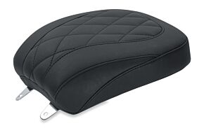 Mustang Motorcycle Mustang Motorcycle Rear Seat Diamond Stitch, 13" W front, 10" W rear - 76803