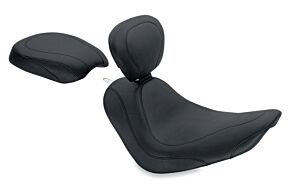Mustang Motorcycle Mustang Motorcycle Rear Seat Smooth, 13" W front, 10" W rear - 76741