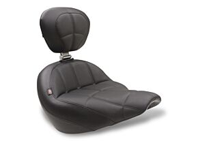 Mustang Motorcycle Mustang Motorcycle Seat with Backrest - 79494