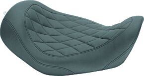 Mustang Motorcycle Mustang Motorcycle Solo Diamond Stitch, 13" W front, 10.5" W rear - 76704