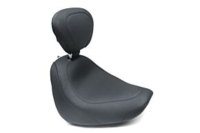 Mustang Motorcycle Mustang Motorcycle Solo with Backrest Smooth, 18 SOFTAIL FATBOB - 79336