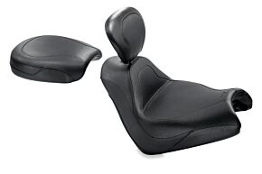 Mustang Motorcycle Mustang Motorcycle Sport Touring Solo Seat w/Driver Backrest, Original - 79464