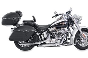 Mustang Motorcycle Mustang Motorcycle Studded Solo Seat with Driver Backrest - 79532