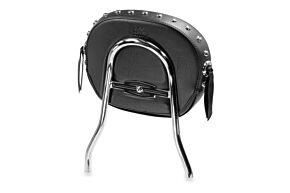 Mustang Motorcycle Mustang Motorcycle Vintage Bracket Style, 11.5" H x 9" W, Black - 79087