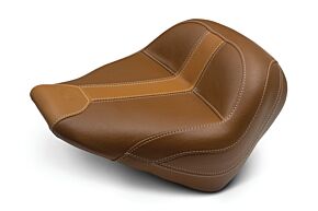 Mustang Motorcycle Mustang Motorcycle Vintage, Solo Seat, Brown - 75376MV