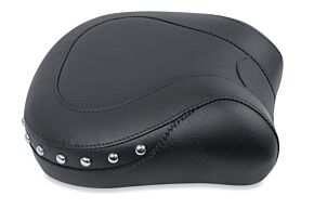 Mustang Motorcycle Mustang Motorcycle Wide Touring One-Piece Seat w/Driver Backrest, Original - 79239