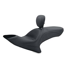 Mustang Motorcycle Mustang Motorcycle Wide Touring One-Piece w/Driver Backrest - 79566