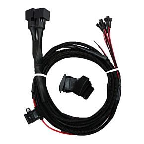 Nacho Offroad Technology Nacho Offroad Technology Nacho Lighting 25ft Universal 4 Wire Reverse Harness w/ Switch - NAC11UHBK
