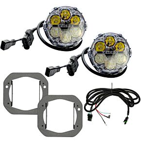 Nacho Offroad Technology Nacho Offroad Technology Nacho Lighting Jeep JL/JT SAE Combo White Plug N Play Fog Light Kit (1pc Bumper Kit) - V3JW1KWSM
