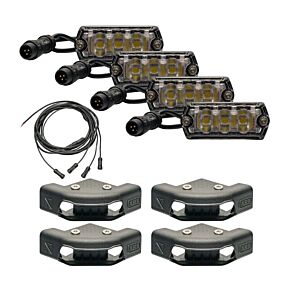 Nacho Offroad Technology Nacho Offroad Technology Nacho Lighting Nano ARB Base Rack Light Kit (4 Pack) - V5AR2