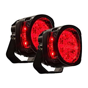 Nacho Offroad Technology Nacho Offroad Technology Nacho Lighting Quatro Chase - Red (Pair) - PM455RD