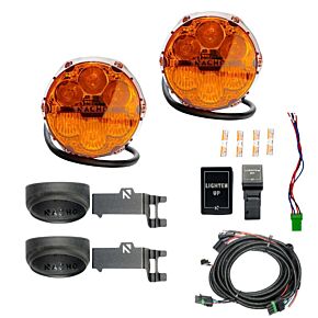 Nacho Offroad Technology Nacho Offroad Technology Nacho Lighting Toyota SAE Combo Plug N Play Fog Light Kit - Amber - V3TO1KASM