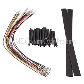 Namz NAMZ 07-13 V-Twin Baggers Handlebar Control Complete Xtension Harness 8in. - NHCX-MB08