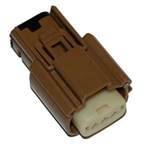 Namz NAMZ 07-17 VROD Models Molex MX-150 3-Position Female Connector - Brown (HD72542-07B) - NM-33471-0303