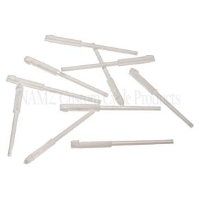 Namz NAMZ 07-23 V-Twin FL Models Molex MX-150 Blade Cavity Plug - 10 Pack (HD 72473-07) - NM-34345-0001