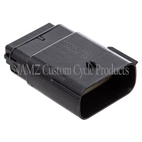 Namz NAMZ 07-23 V-Twin Molex MX-150 16-Position Male Connector - Black (HD 72167-07BK) - NM-33482-1601