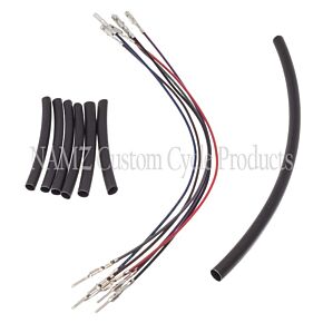 Namz NAMZ 08-14 V-Twin FL Models Throttle-By-Wire Handlebar Wire Extension Harness 15in. - NTBW-X15