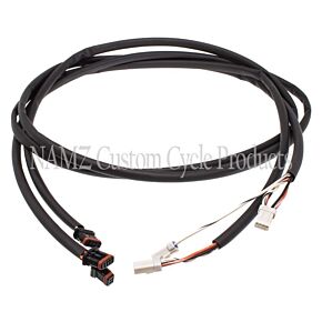 Namz NAMZ 2014+ V-Twin Bagger Models Handlebar Control Complete Xtension Harness 48in. - NHCX-CB14