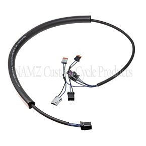 Namz NAMZ 2018+ V-Twin Softail FLHC/S FLDE Plug-N-Play Replacement Rear Fender Harness - NHD-69201690