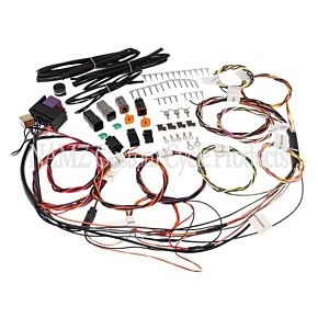 Namz NAMZ 2019 V-Twin Ver-1 Complete Bike Harness w/Starter Relay & 3-Circuits - NCBH-01-C