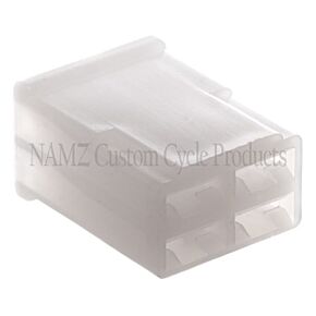 Namz NAMZ 250 Series 4-Position Dual Row Female Connector (5 Pack) - NH-RB-4B