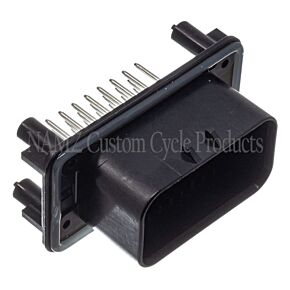 Namz NAMZ AMP 23-Pin Radio Male Header (Mates w/HD 72382-98BK) - NA-776228-1