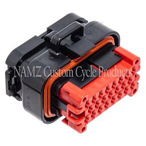 Namz NAMZ AMP 23-Position Plug HD Radio Harness (HD 72382-98BK) - NA-770680-1