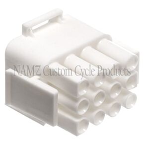 Namz NAMZ AMP Mate-N-Lock 12-Position Female Wire Plug Connector w/Wire & Interface Seals - NA-350735-1
