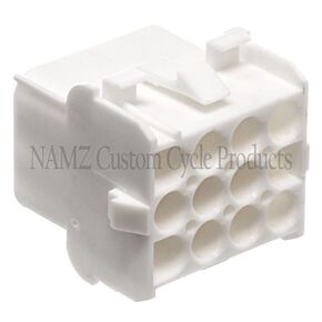 Namz NAMZ AMP Mate-N-Lock 12-Position Male Wire Cap Connector w/Wire Seal - NA-350783-1