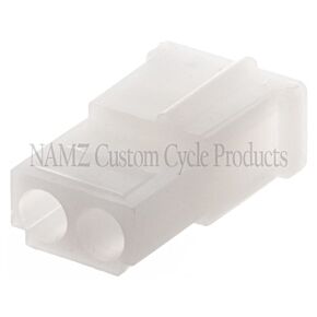 Namz NAMZ AMP Mate-N-Lock 2-Position Female OEM Style Connector (HD 72034-71) - NA-1-480318-0
