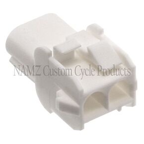 Namz NAMZ AMP Mate-N-Lock 2-Position Male Wire Cap Connector w/Wire Seal - NA-350778-1