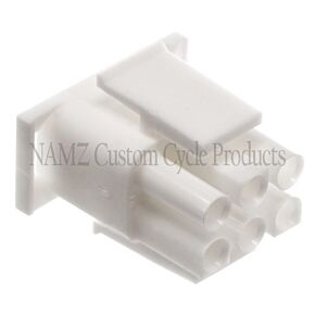 Namz NAMZ AMP Mate-N-Lock 6-Position Female Wire Plug Connector w/Wire & Interface Seals - NA-350715-1