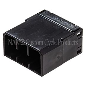 Namz NAMZ AMP Multilock 10-Position Male Wire Cap Housing (HD 73110-96BK) - NA-174932-2