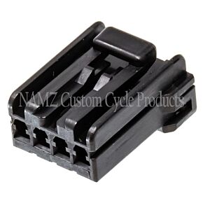 Namz NAMZ AMP Multilock 4-Position Female Plug Housing (HD 73154-96BK) - NA-174922-2