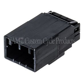 Namz NAMZ AMP Multilock 4-Position Male Wire Cap Housing (HD 73104-96BK) - NA-174929-2