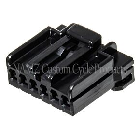 Namz NAMZ AMP Multilock 6-Position Female Wire Plug Housing (HD 73156-96BK) - NA-174923-2