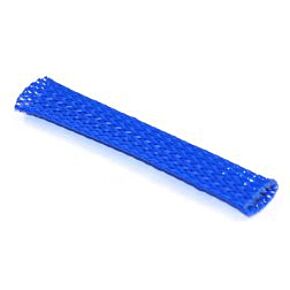 Namz NAMZ Braided Flex Sleeving 10ft. Section (3/8in. ID) - Blue - NBFS-BL