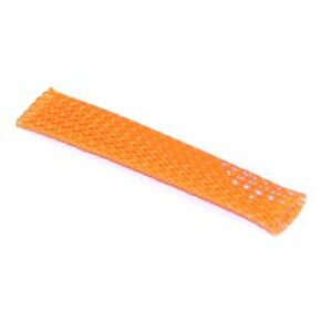 Namz NAMZ Braided Flex Sleeving 10ft. Section (3/8in. ID) - Orange - NBFS-OR