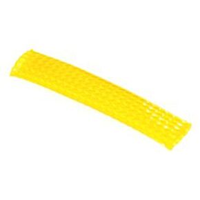 Namz NAMZ Braided Flex Sleeving 10ft. Section (3/8in. ID) - Yellow - NBFS-YE