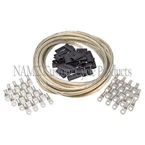Namz NAMZ Bulk Battery Cable Dealer Kit (w/Cable & Lugs & Shrink Ends) - BULK DEALER KIT