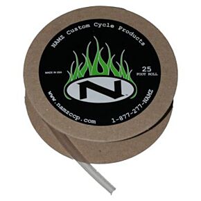 Namz NAMZ Clear Heatshrink 2-1 Ratio 25ft. Spool (1/2in. ID) - NCCR-2505