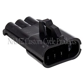 Namz NAMZ Delphi-Packard Weatherpack 3-Position Male Wire Connector w/Seals - NDP-38064