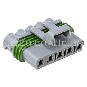 Namz NAMZ Delphi-Packard Weatherpack 5-Position Female Wire Connector w/Seals - NDP-38069