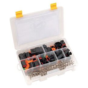 Namz NAMZ Deutsch Builders Kit w/Terminals - Gray - NDC-BKG