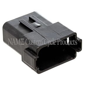 Namz NAMZ Deutsch DT Series 12-Wire Receptacle & Wedgelock - Black (HD 72109-94BK) - DR-12B