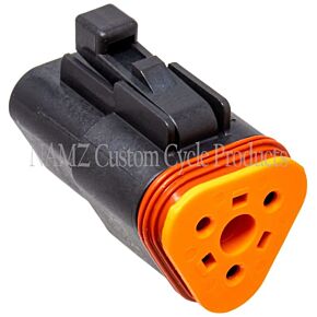 Namz NAMZ Deutsch DT Series 3-Wire Plug & Wedgelock - Black (HD 72113-94BK) - DP-3B