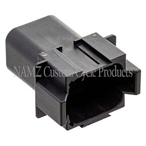 Namz NAMZ Deutsch DT Series 8-Wire Receptacle & Wedgelock - Black (HD 72108-94BK) - DR-8B