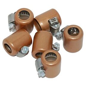 Namz NAMZ Fuel Line Hose Clamps 1/4-5/16in. ID Copper (6 Pack) - NHC-C106