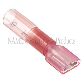 Namz NAMZ Heat Sealable .25in. Female Quick Disconnect Terminals 22-18g (25 Pack) - NIS-19164-0017